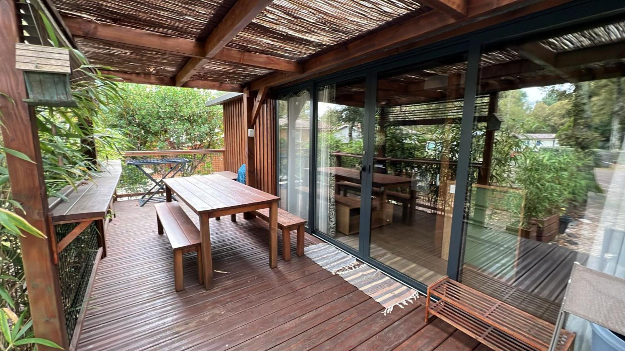 Chalet 2020 Camping 4 Etoiles Bassin D'Arcachon La Teste Exterior foto